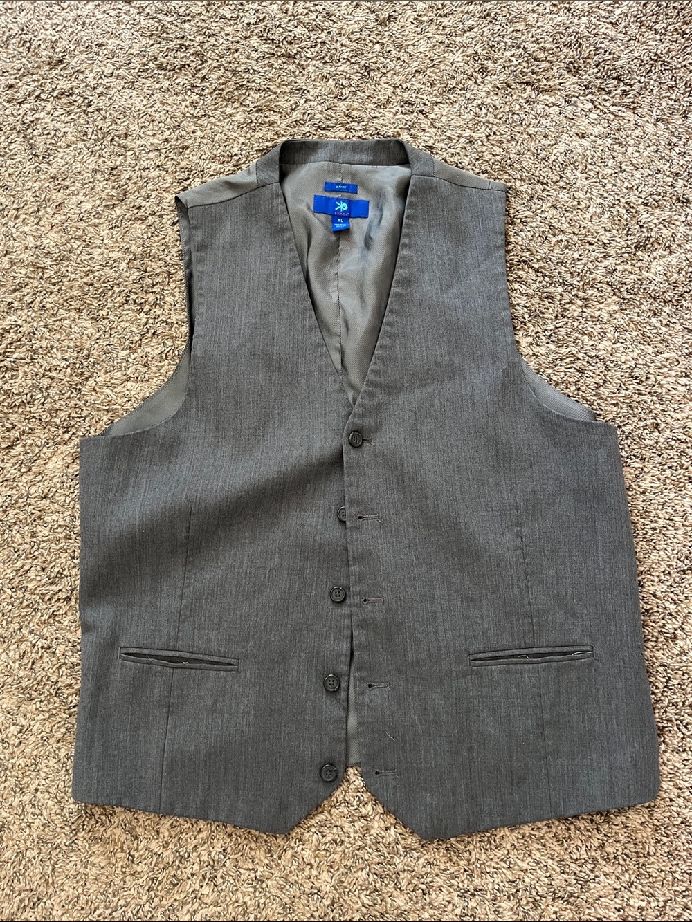 Egara Gray Men's Dress Vest